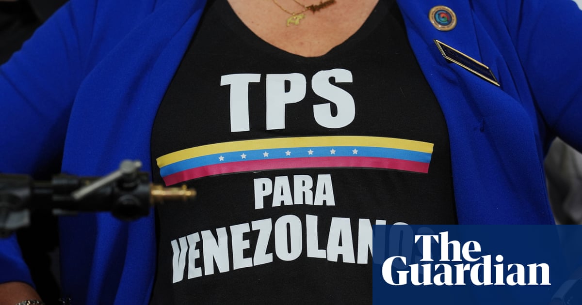 Trump again asks supreme court to end protections for Venezuelans in US | US immigration