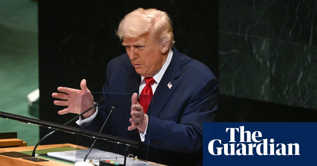 Trump’s UN speech makes it clear: the world can no longer look to the US for strong leadership | United Nations
