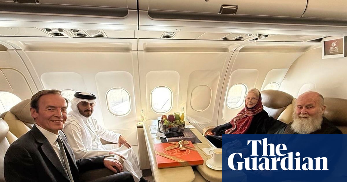 Britons Peter and Barbie Reynolds freed after eight months in Afghan detention | Afghanistan