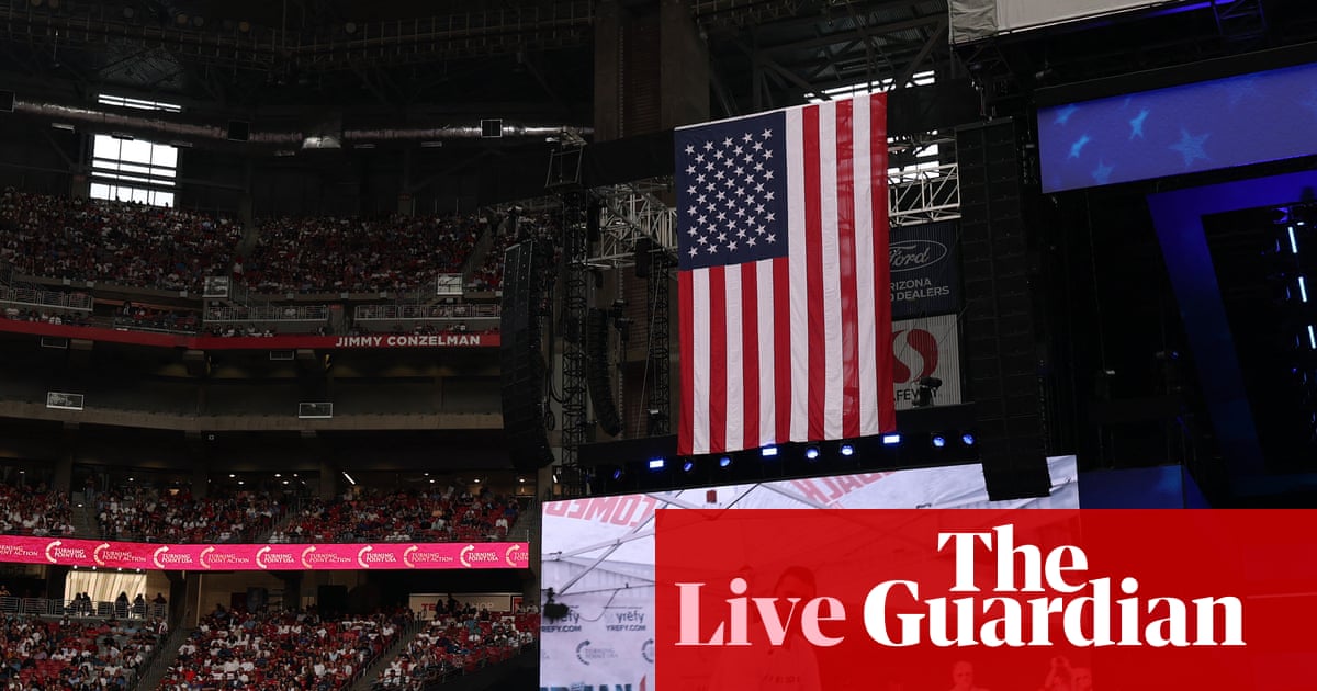 Charlie Kirk memorial: Erika Kirk says she forgives shooting suspect; Trump to be last speaker at service – latest updates | Charlie Kirk shooting