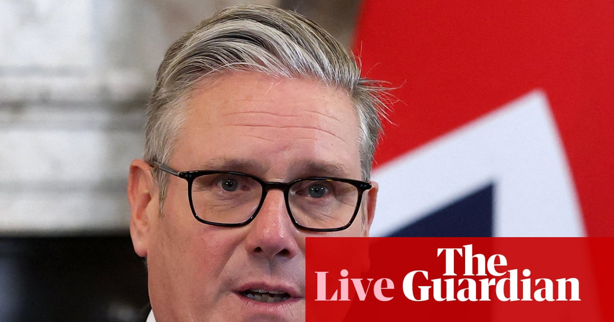 Keir Starmer set to announce UK recognition of Palestine later today – UK politics live | Politics