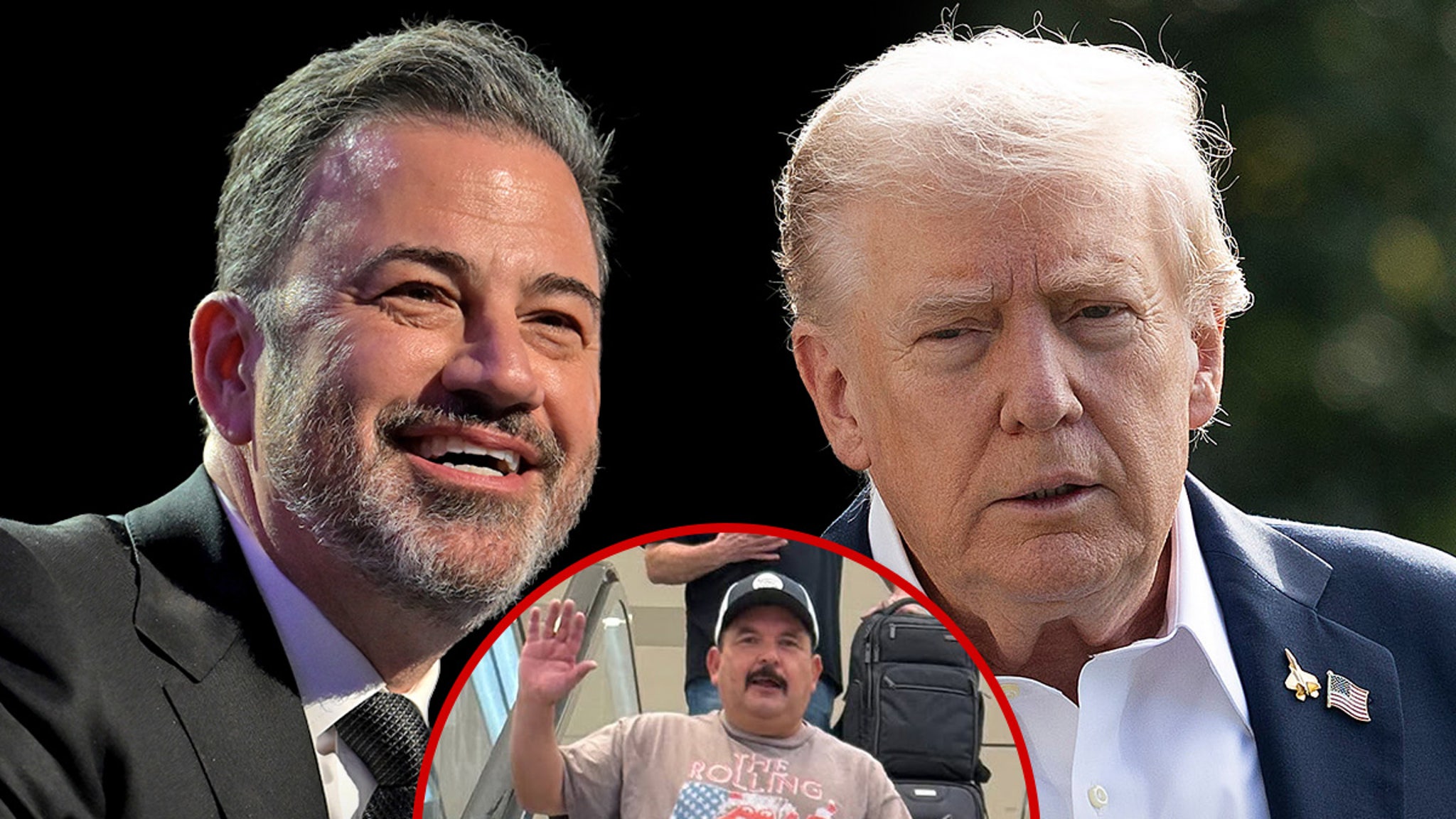 Jimmy Kimmel Mocks Donald Trump’s Escalator Mishap