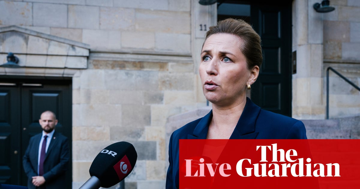 Denmark says Europe witnessing ‘disturbing shift’ amid Russian airspace violations and ‘unwanted drone activity’ – Europe live | Denmark