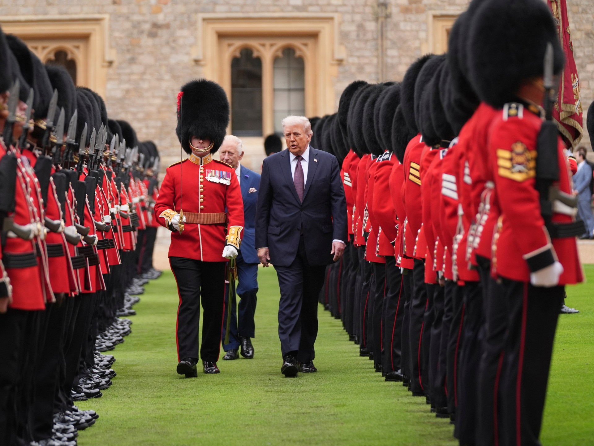 King Charles greets Trump with royal pageantry in UK’s Windsor Castle | Donald Trump News
