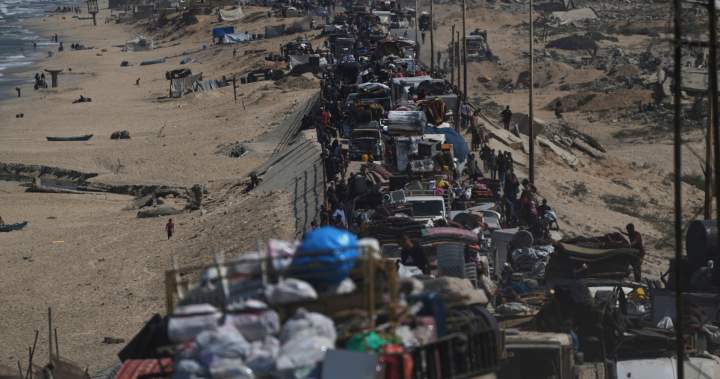 Israel begins ground offensive in Gaza City, thousands of residents flee – National