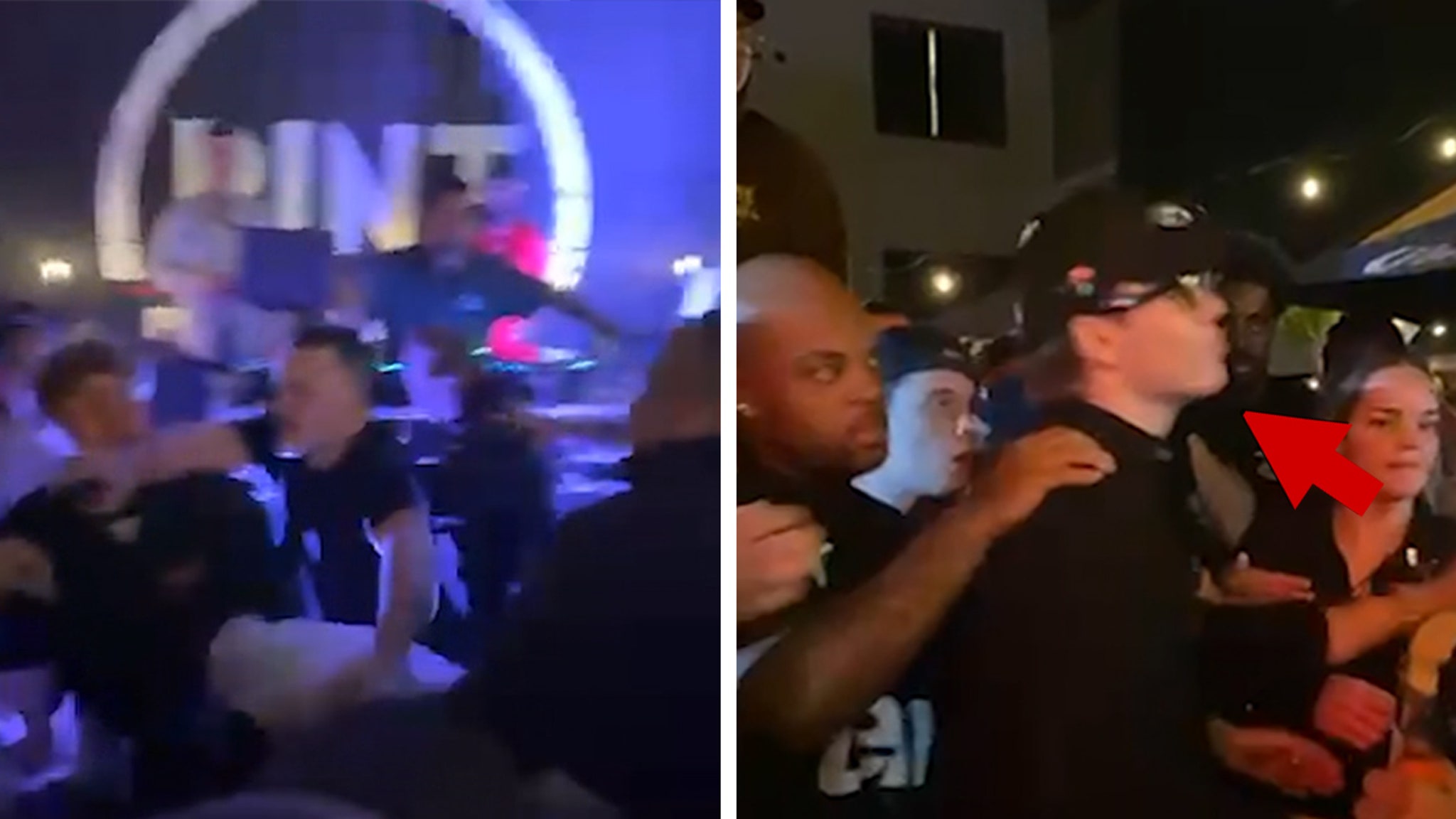 The Kid Laroi’s Crew Fights Bar Security, on Video