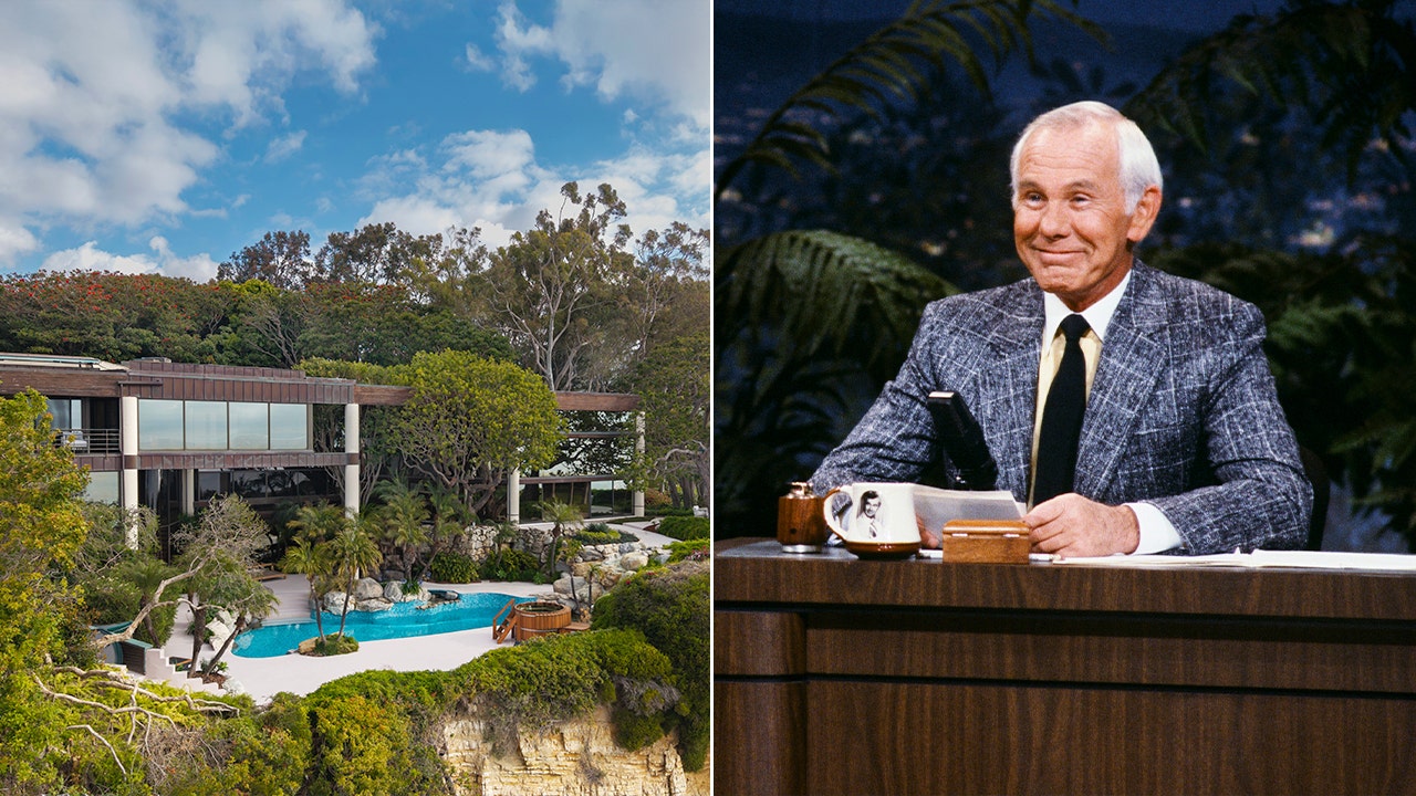 Johnny Carson’s former Malibu home hits the market for $110 million