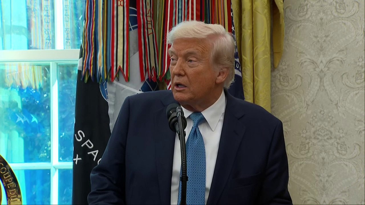 Trump announces new tariffs on pharmaceuticals, trucks starting Oct. 1