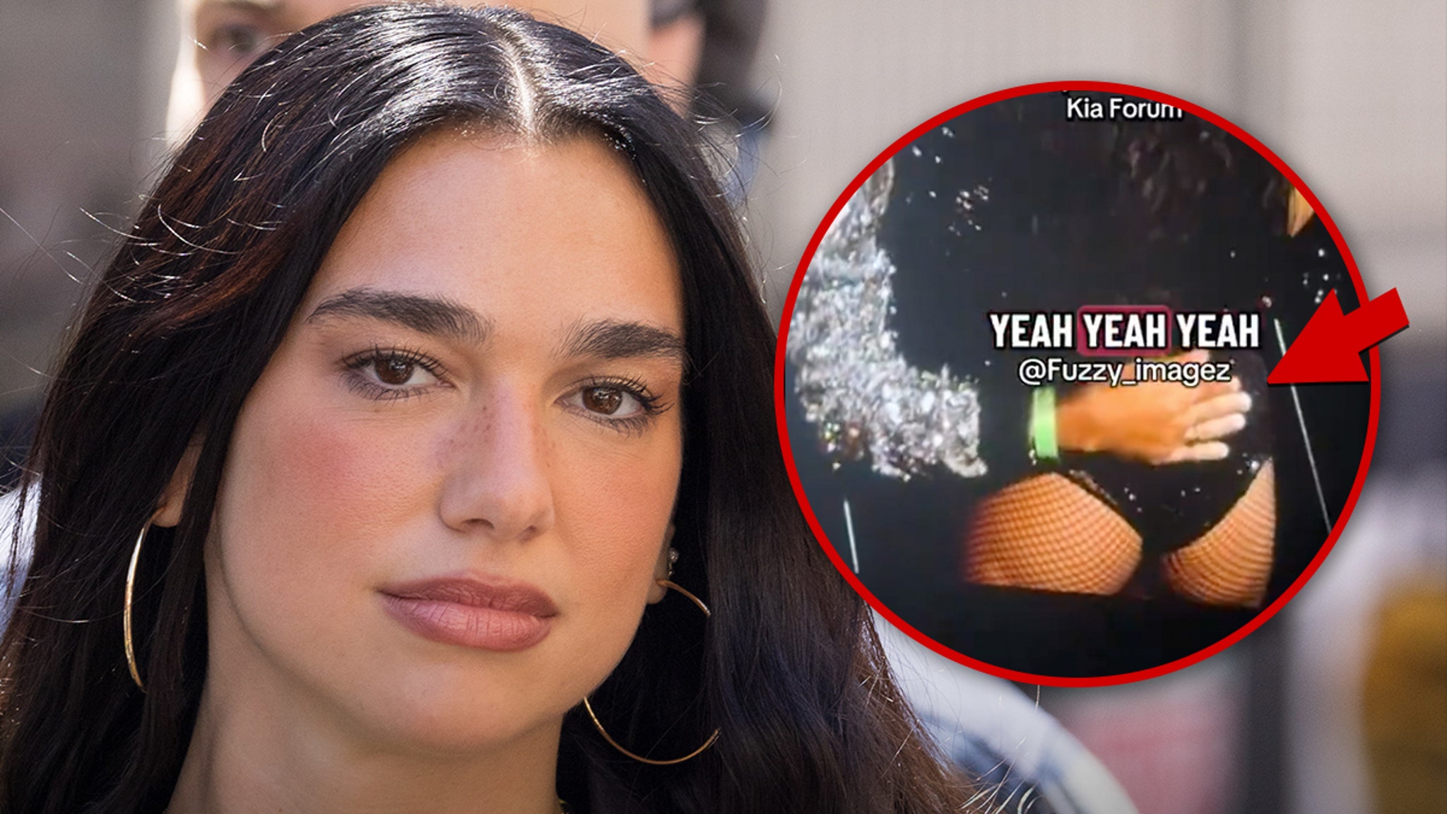 Dua Lipa’s Security Slaps Away Fan’s Hand As It Inches Toward Her Butt, On Video