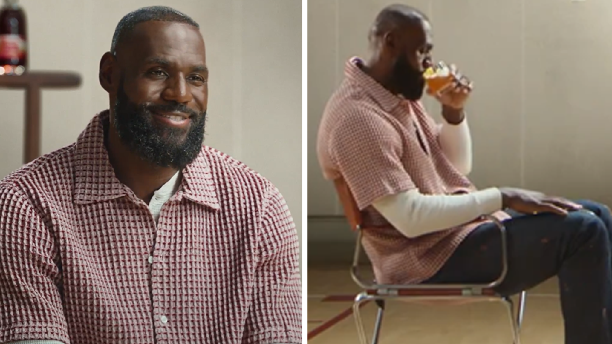 LeBron James Recreates Infamous ‘Decision’ For Alcohol Ad, Not Retiring