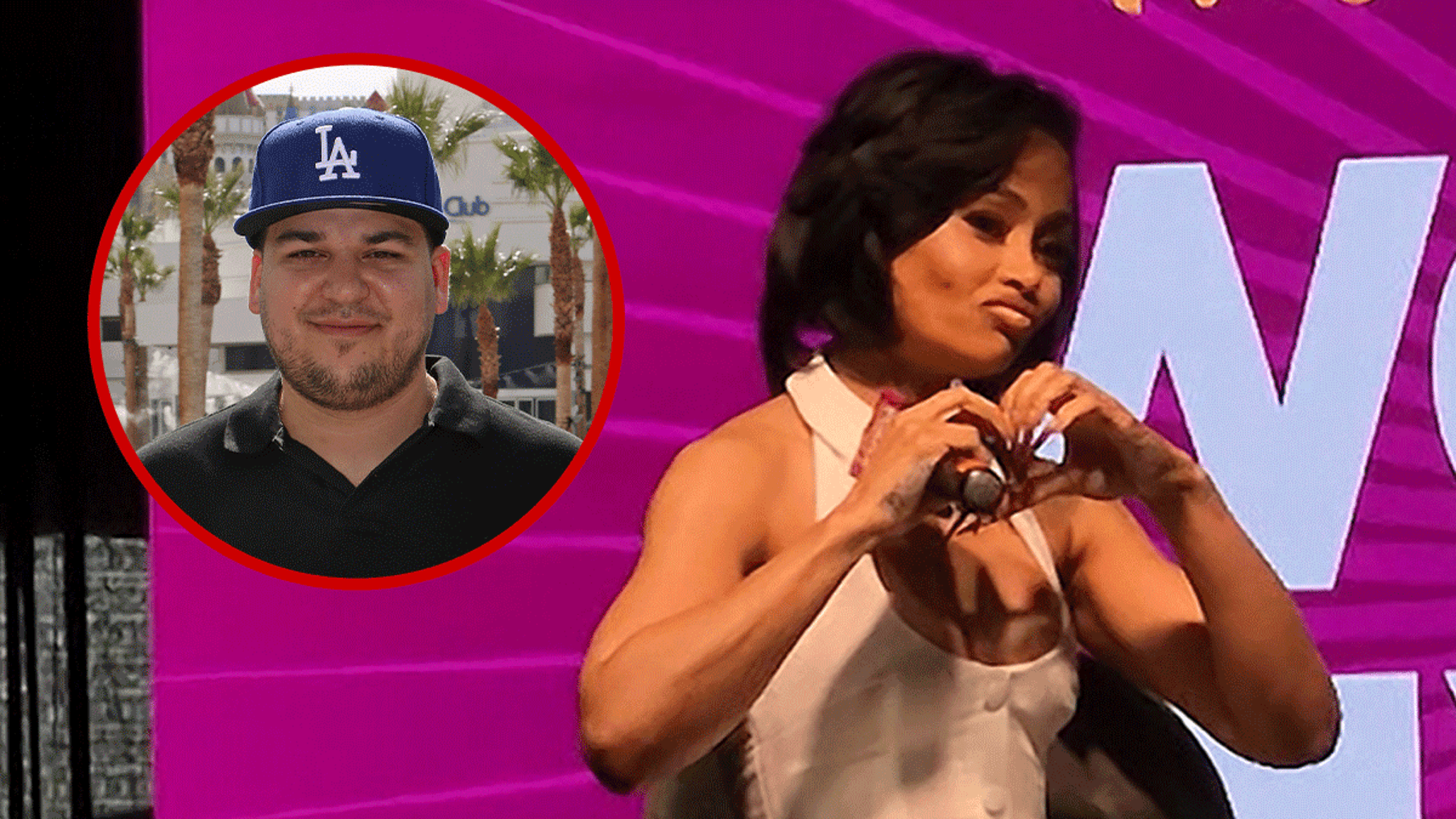 Blac Chyna Says She and Rob Kardashian Are “Going with the Flow”