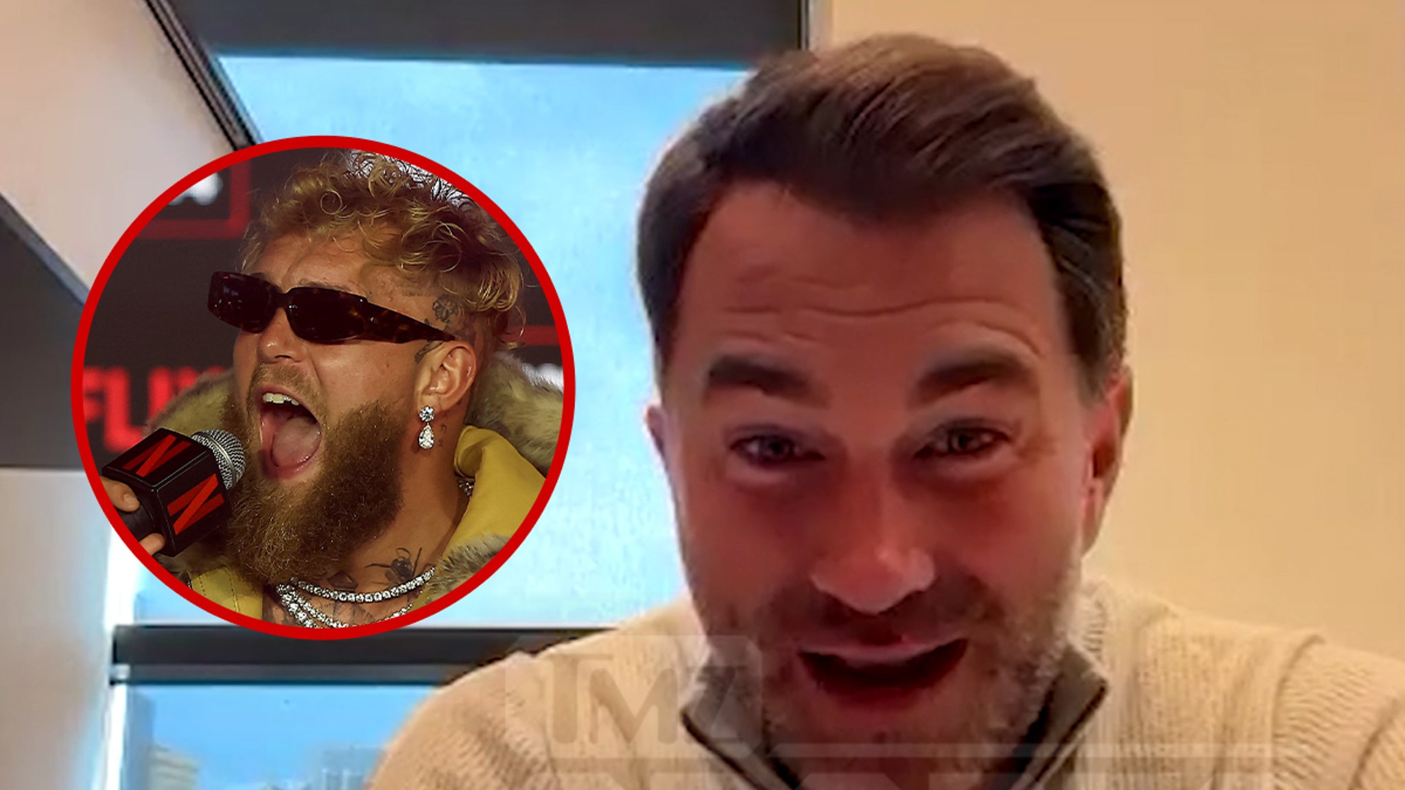 Jake Paul vs. Anthony Joshua Fight Still on Table, Eddie Hearn Says