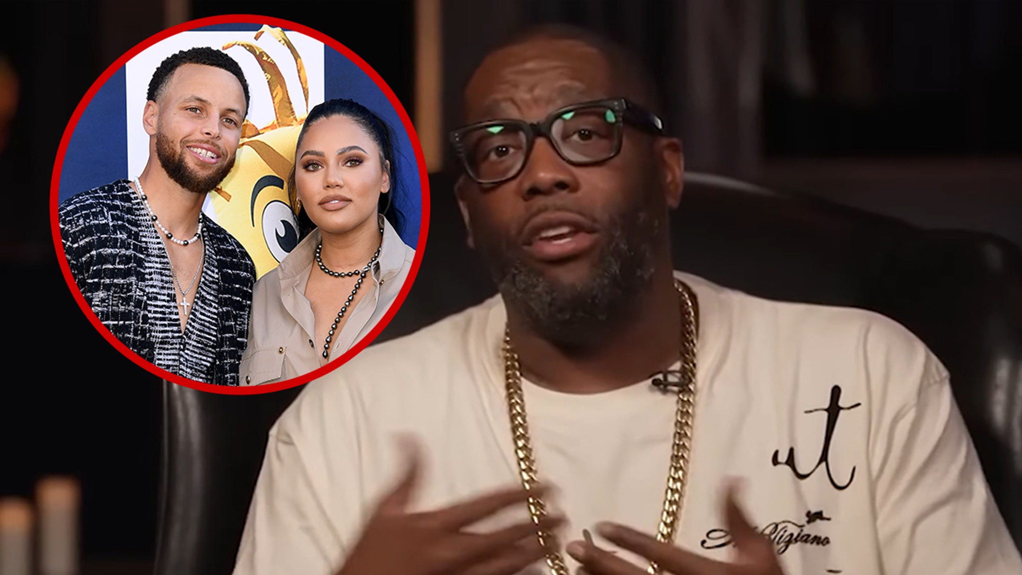 Killer Mike Apologizes To Steph Curry For Ayesha Comments, ‘I Was Stoned!’