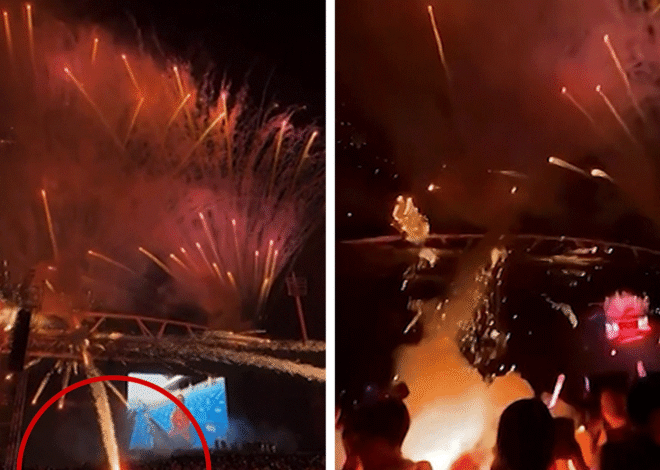 Rogue Firework Fireballs Shoot Into Concert Crowd, on Video