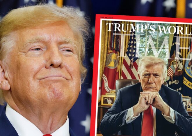 TIME Magazine Releases New Donald Trump Cover After Photo Backlash