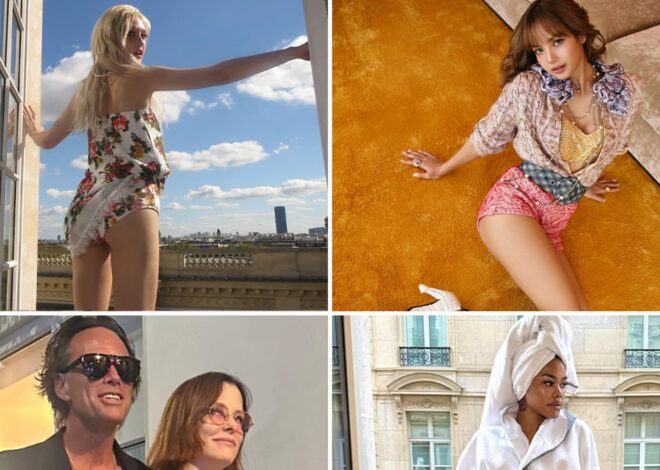 A-Listers Flock to Paris Fashion Week With Hot BTS Shots