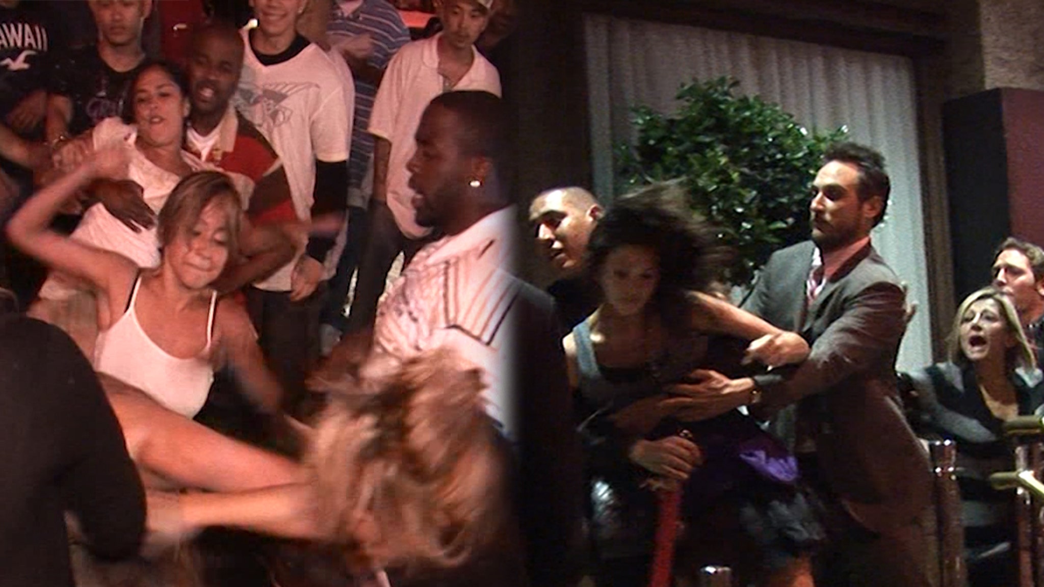 Bare Knuckle Bash-Ups Left and Right … Fights at Hollywood Nightclubs!