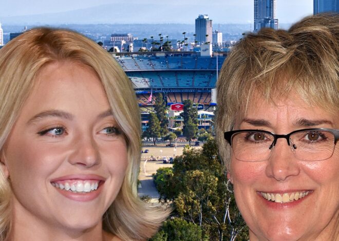 Sydney Sweeney, Christy Martin Catch Game 4 Of World Series Together