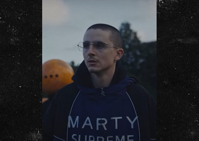 Timothée Chalamet Debuts Shaved Head in ‘Marty Supreme’ Promo