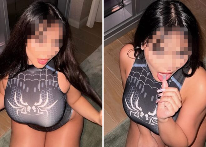 Guess The Sexy Spider … Trick Or Treat!