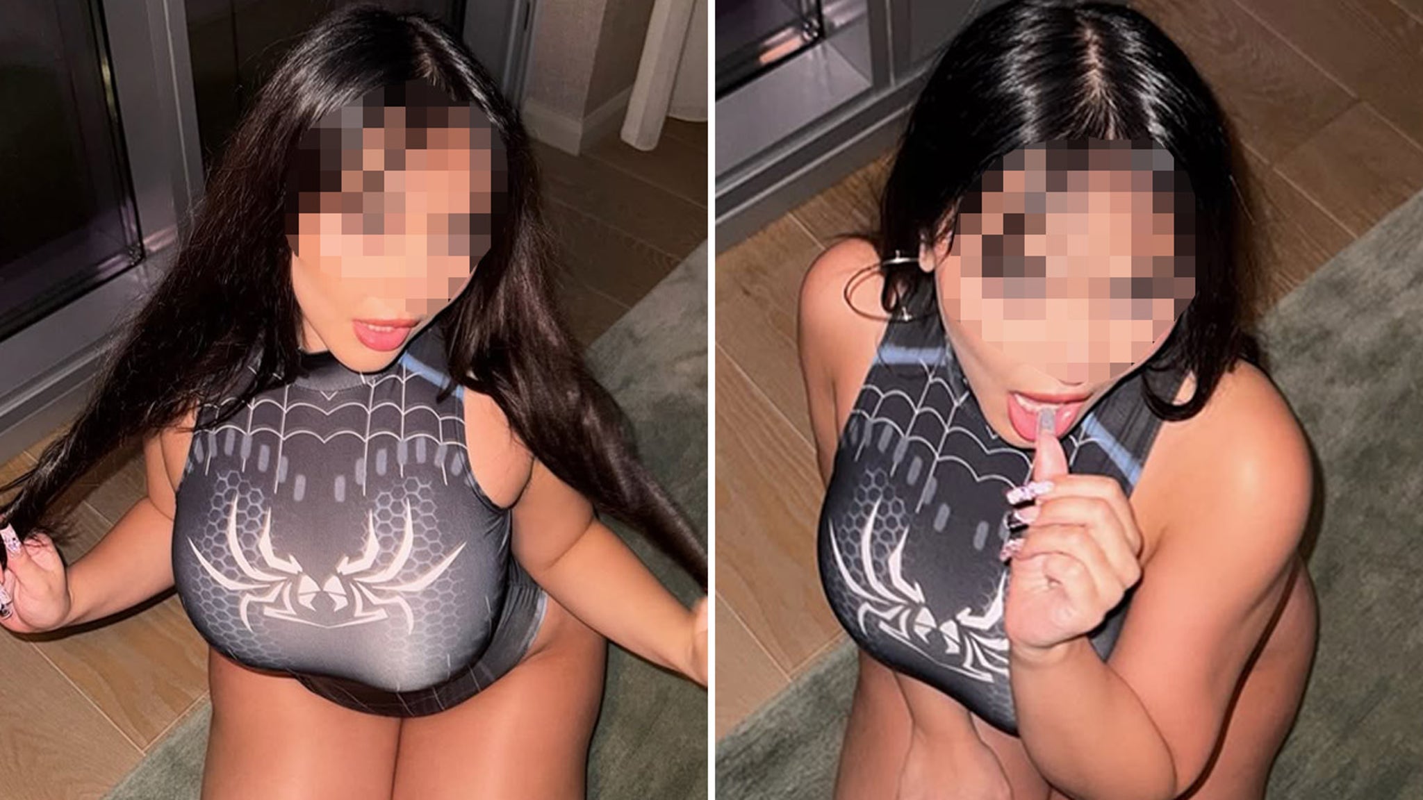 Guess The Sexy Spider … Trick Or Treat!