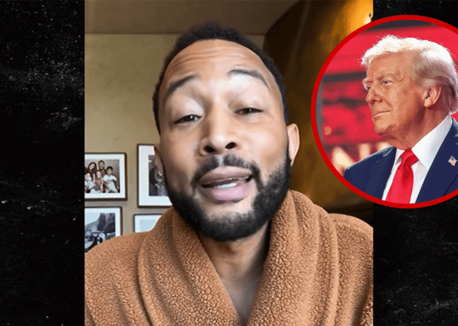 John Legend Says He Wants Trump to Win Nobel Peace Prize Next Year