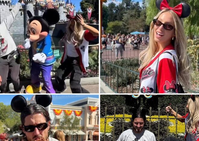‘DWTS’ Partners Alix Earle and Valentin Chmerkovskiy Hit Disney!