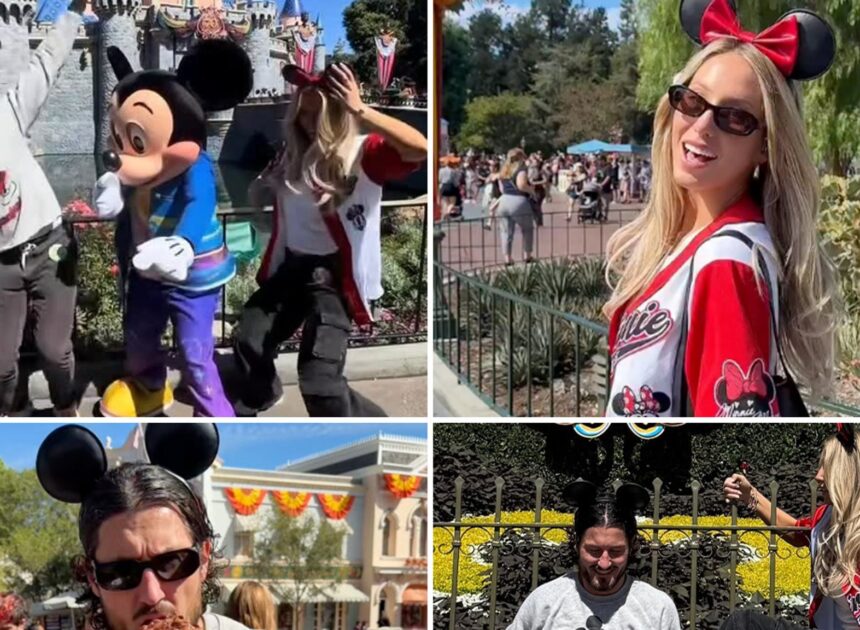 ‘DWTS’ Partners Alix Earle and Valentin Chmerkovskiy Hit Disney!