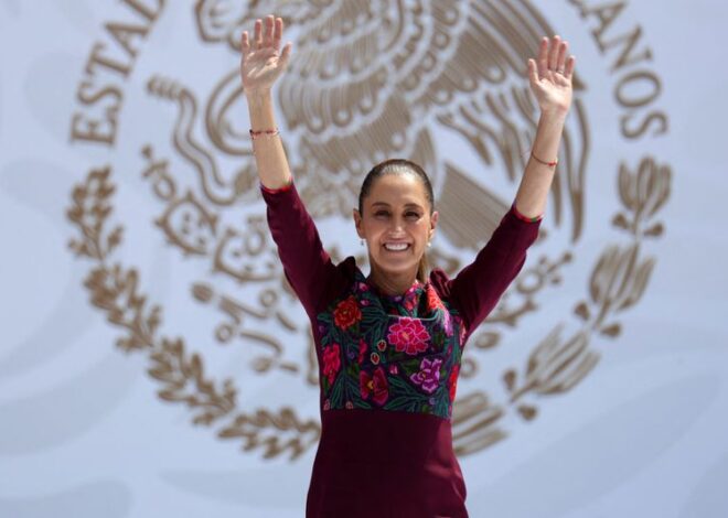 Mexico's Sheinbaum 'confident' in favorable trade deals, readies tech projects