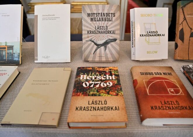'Visionary' writer Laszlo Krasznahorkai wins 2025 Nobel Prize in Literature