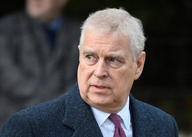 UK's Prince Andrew asked police to help smear sexual abuse accuser, newspaper says