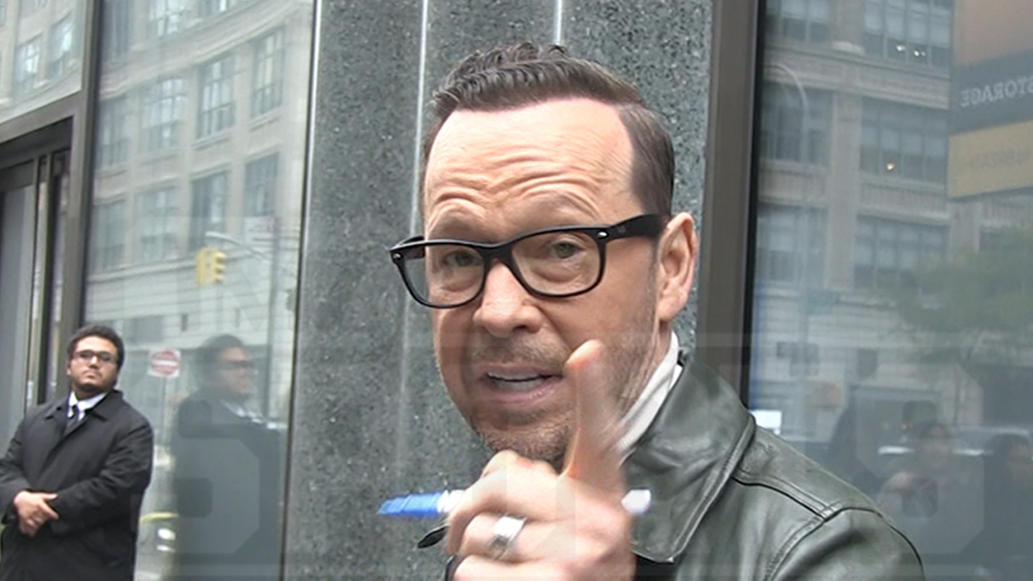 Donnie Wahlberg Says Drake Maye, Patriots Defense Give Him Super Bowl Hopes