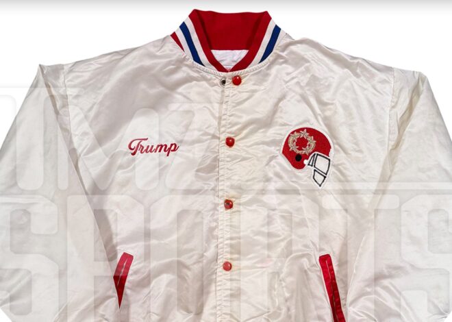 President Trump’s USFL New Jersey Generals Owner Jacket Up For Auction