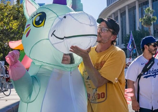 Pedro Pascal Shows Up at ‘No Kings’ Rally in Los Angeles, Mocks Trump