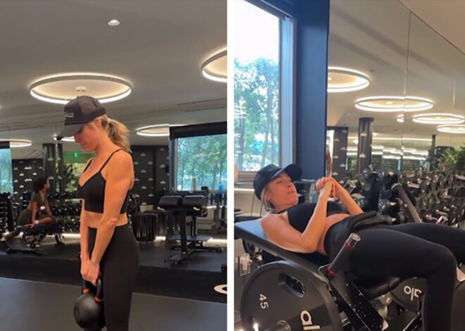 Kristin Cavallari Shares Sexy Workout Video