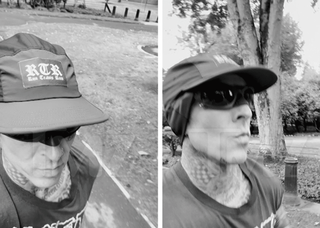 Travis Barker Runs with Incarcerated Firefighters He Met Battling L.A. Wildfires