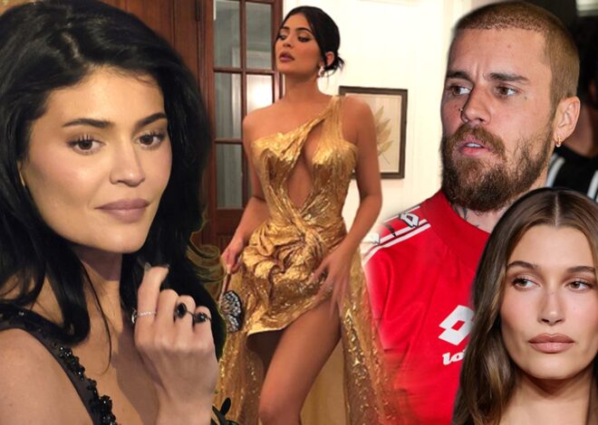 Kylie Jenner Addresses Controversial Gold Wedding Dress at Bieber Wedding