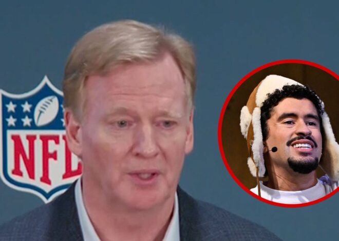 Roger Goodell Says NFL Has No Plans To Replace Bad Bunny For Super Bowl Halftime