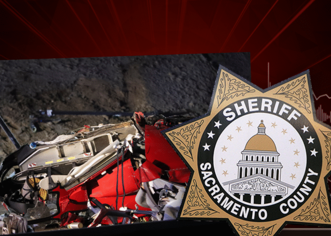 Helicopter Crashes on California Freeway, Pins Woman Underneath
