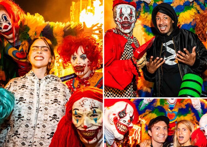 Celebs At Halloween Horror Nights 2025 … Freaky Fun Photos!