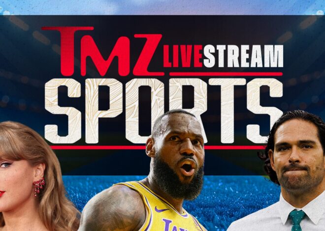 TMZ Sports Streaming Live From Newsroom, Join The Conversation!