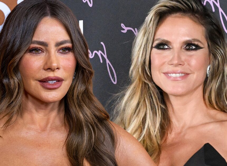 Sofia Vergara Teams Up With Heidi Klum For Maximum Hotness at Paris Fashion Week