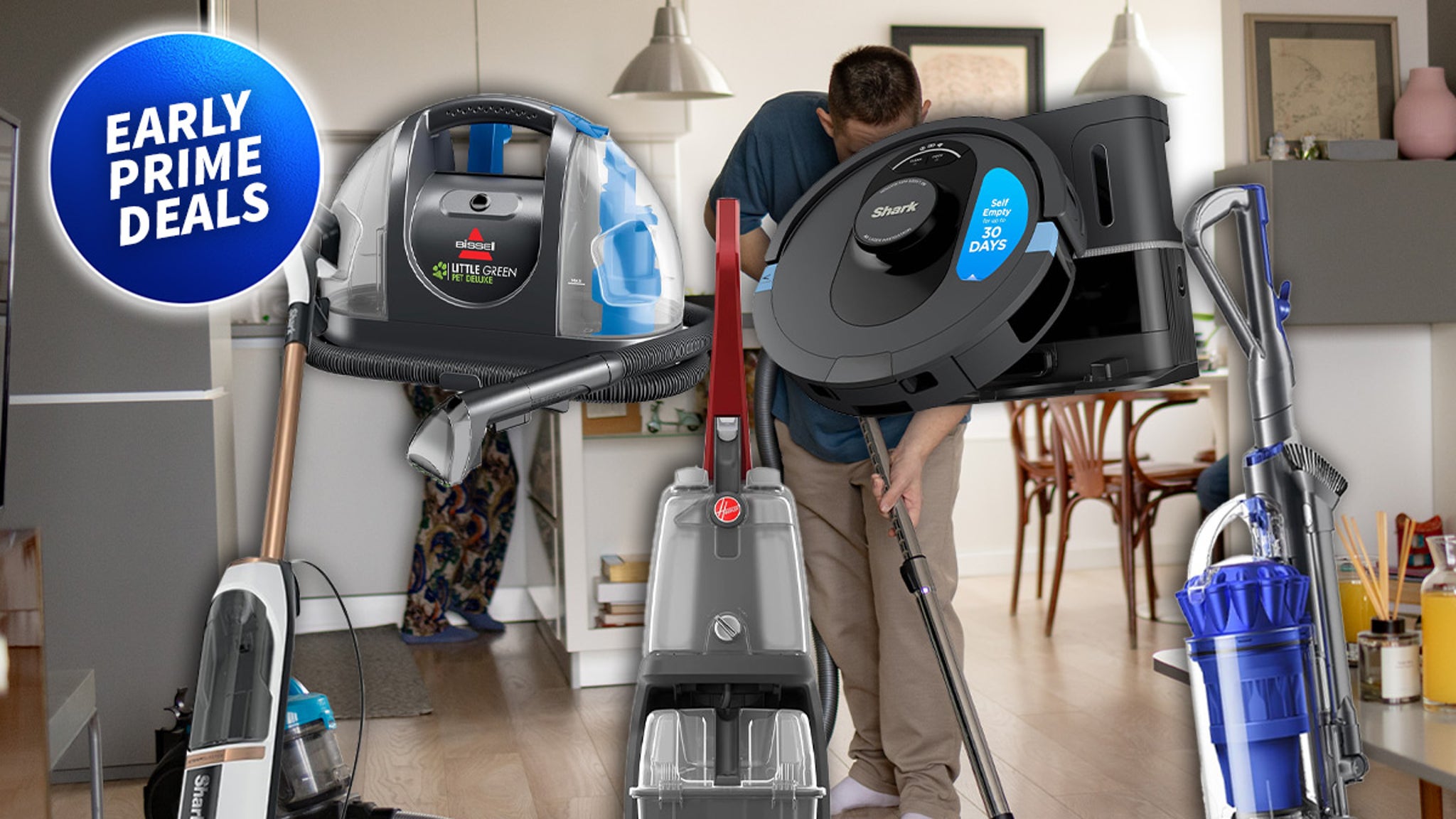 Early Prime Big Deal Days Savings on Top Brand Vacuums