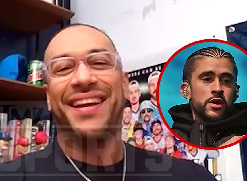 Bad Bunny’s WWE Superstar Pal, Damian Priest, ‘Absolutely’ Down To Join Super Bowl Show