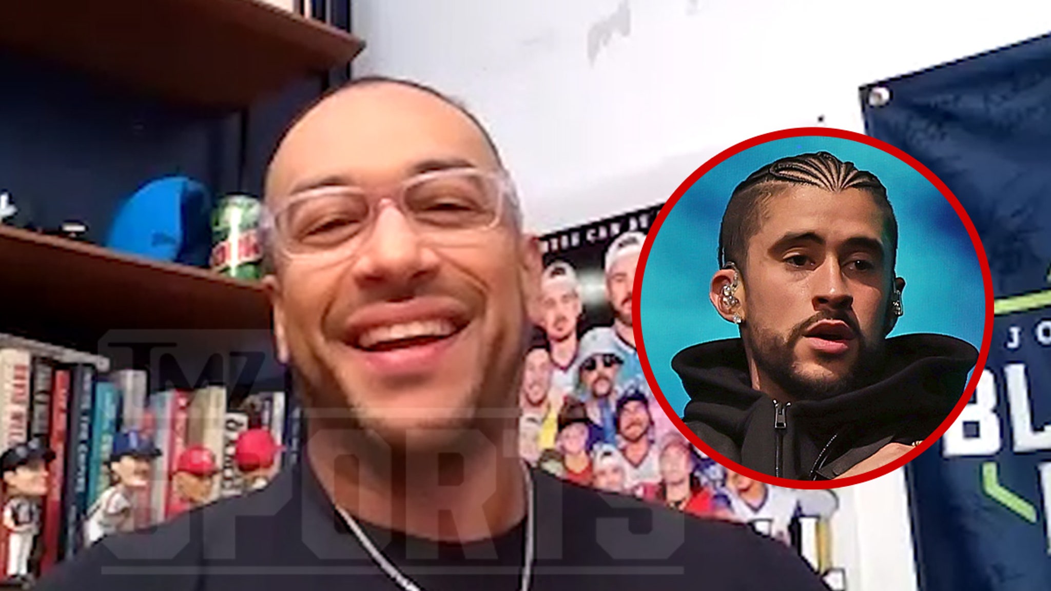 Bad Bunny’s WWE Superstar Pal, Damian Priest, ‘Absolutely’ Down To Join Super Bowl Show