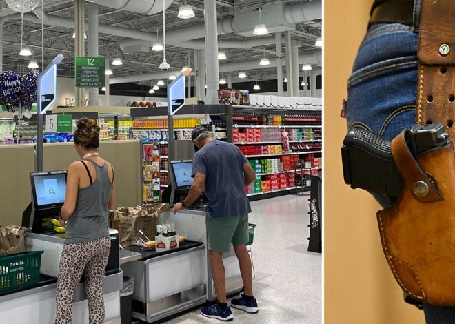 Florida’s largest grocery chain permits open carry while others ban guns