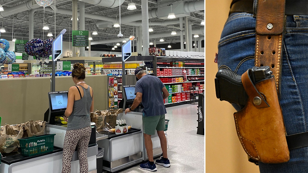 Florida’s largest grocery chain permits open carry while others ban guns