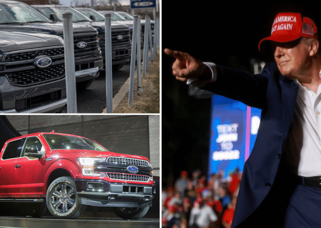 Trump calls Ford F-150 a ‘hot truck’ after Japan PM’s reported purchase plans