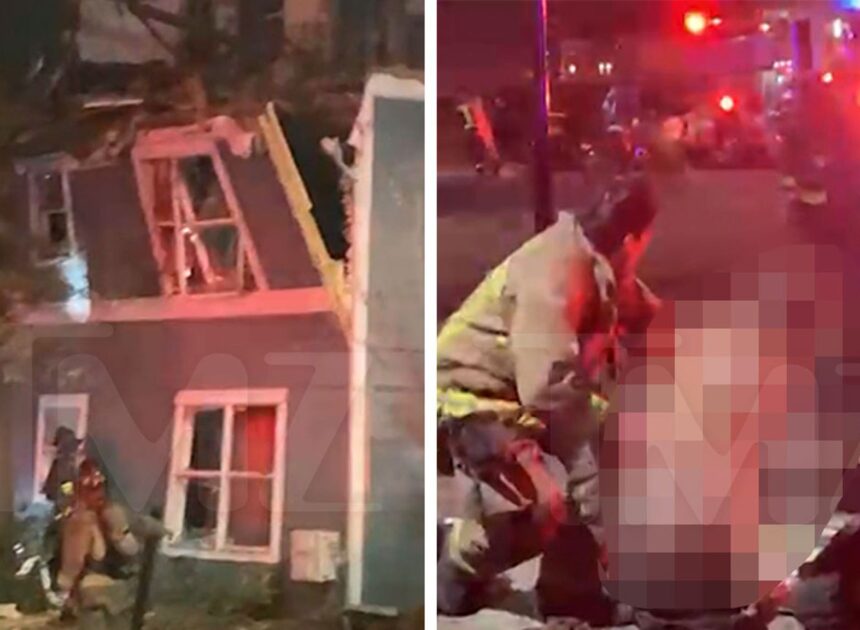 Partially Nude Man Badly Burned in Atlanta Gas Explosion, Caught On Video