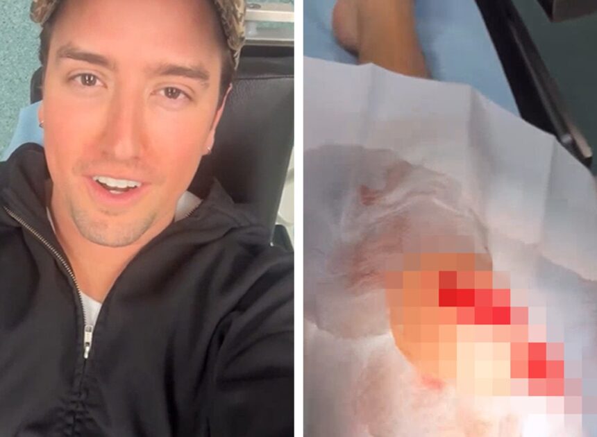 Big Time Rush’s Logan Rushed to Hospital After Slicing Open Knee Onstage, See Pic